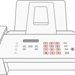 【不気味】営業所に先週から変なFAXが届きます。それには送り状もなく、気持ち悪い絵が書いてあるだけで…
